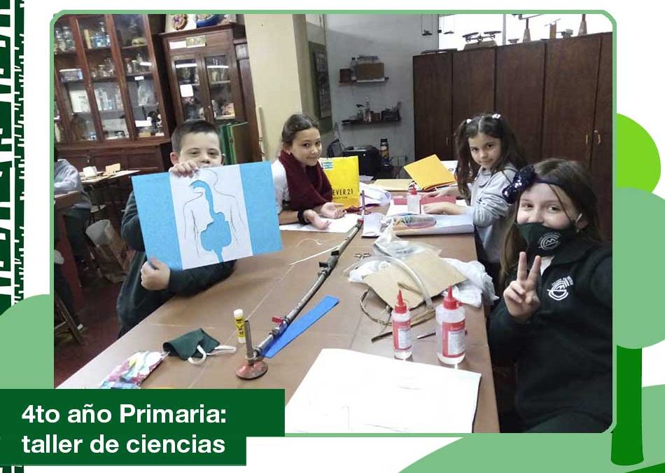 2020: 4to de primaria en el Taller de Ciencias