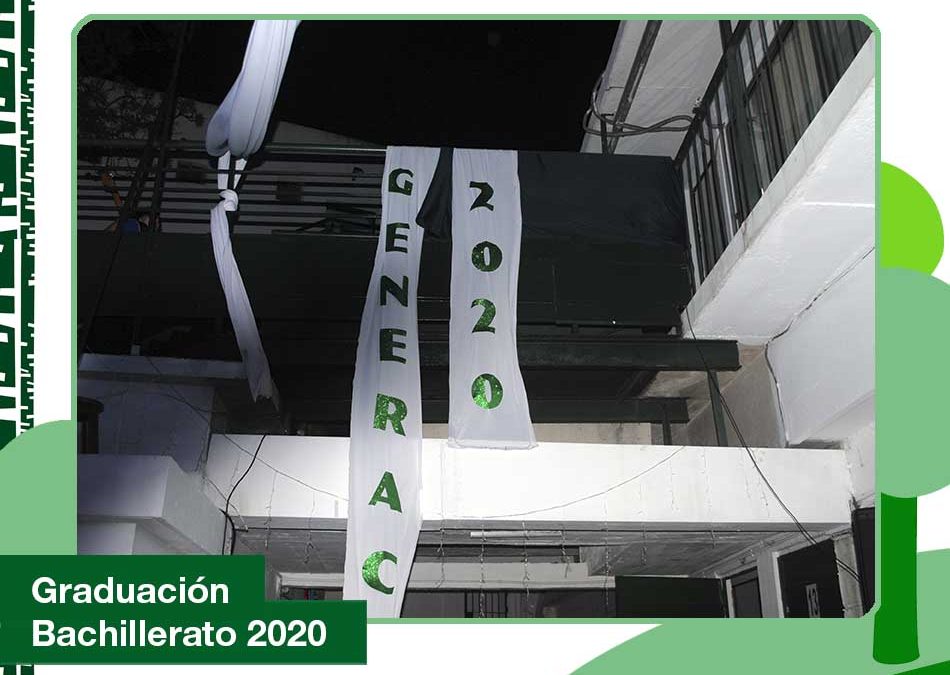 2020: Graduación de Bachillerato