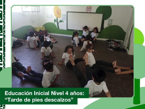 2020: «Tarde de pies descalzos» Nivel 4 años