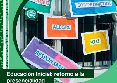 2021. Educación Inicial: retorno a la presencialidad.