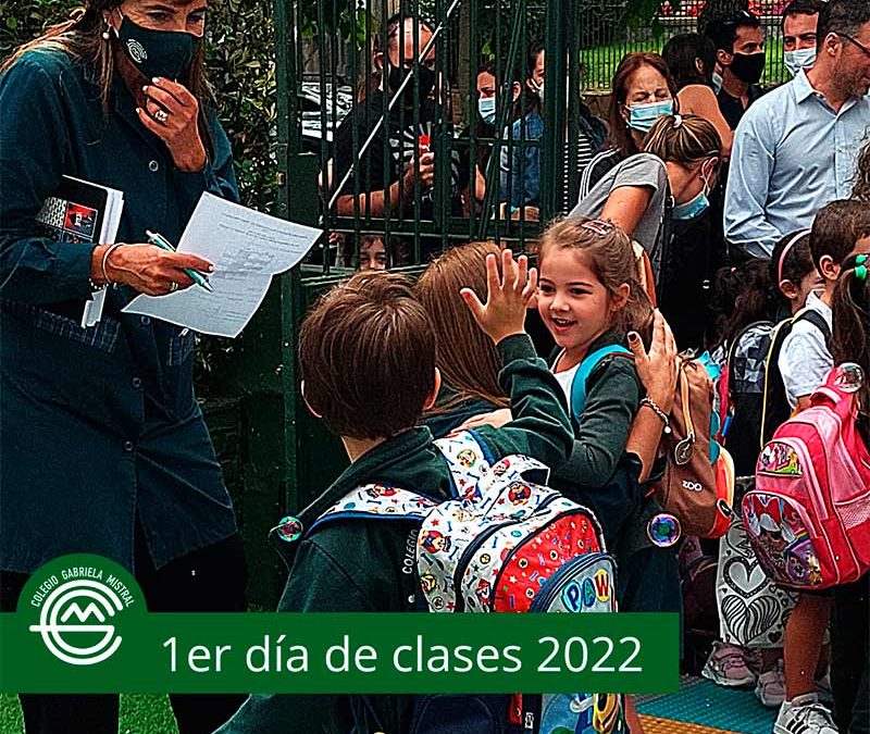 2022 – 1er día de clases.