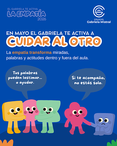 En mayo el Gabriela te activa a cuidar al otro.